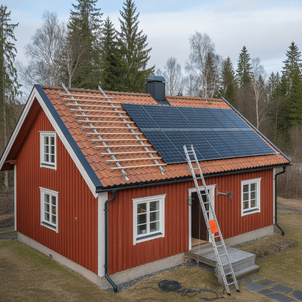 forbered taket for solceller checklista for infastning och t